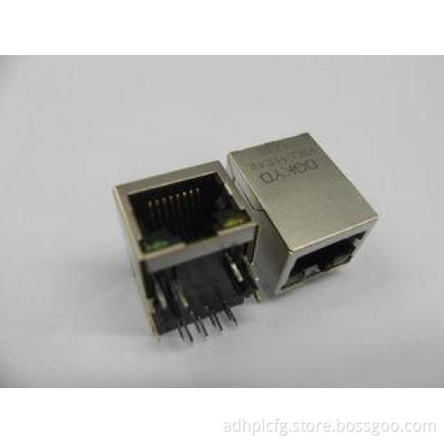 OEM Integrated 10/100M Tab Down RJ45 Network Connector with